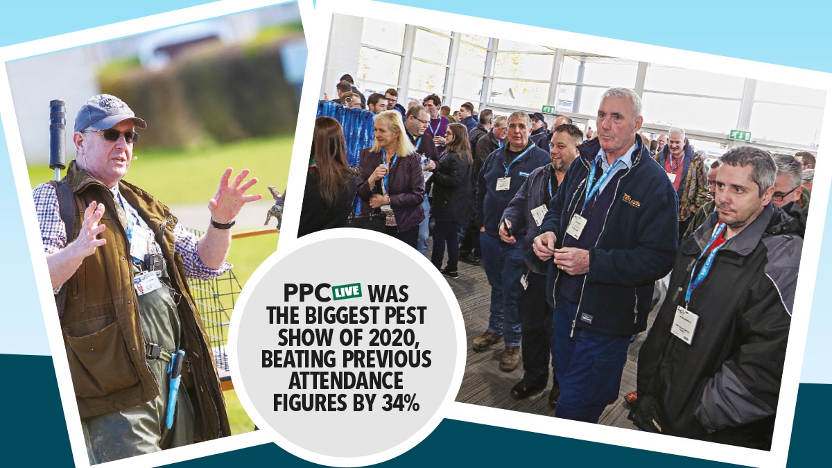 PPC Live was the biggest pest control show of 2020